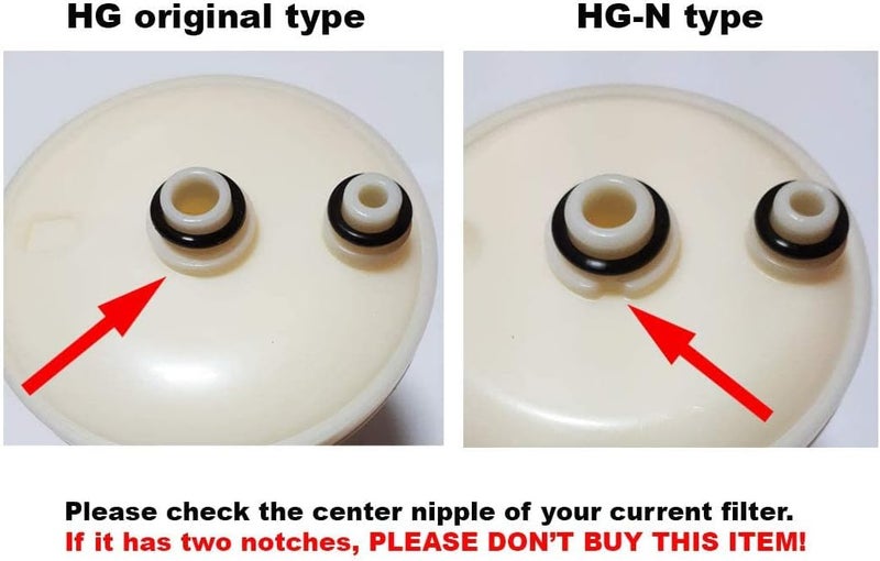 IonHiTech Replacement Filter Compatible with HG Type Water Ionizers (Not Compatible with HGN Models and K8) by - Image 5